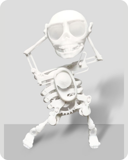 3D Model Mini Skull Printing Customized Funny Style Lucky Toy Finished Product Decompression Tool