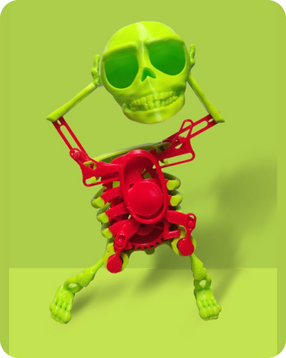 3D Model Mini Skull Printing Customized Funny Style Lucky Toy Finished Product Decompression Tool