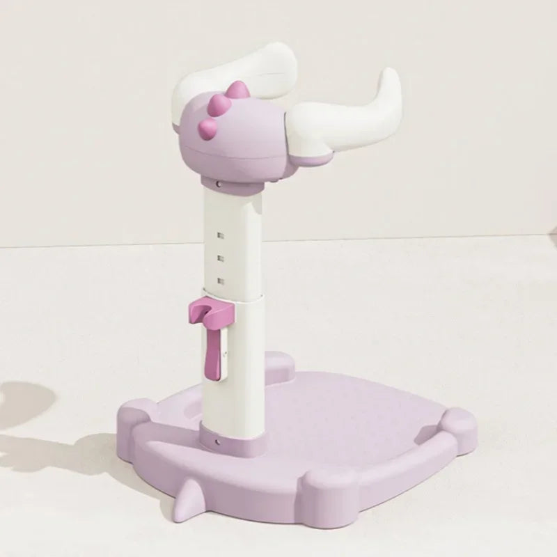 Adjustable Baby Standing Bath for 6-24 Months with Armrest & Wash Stand.