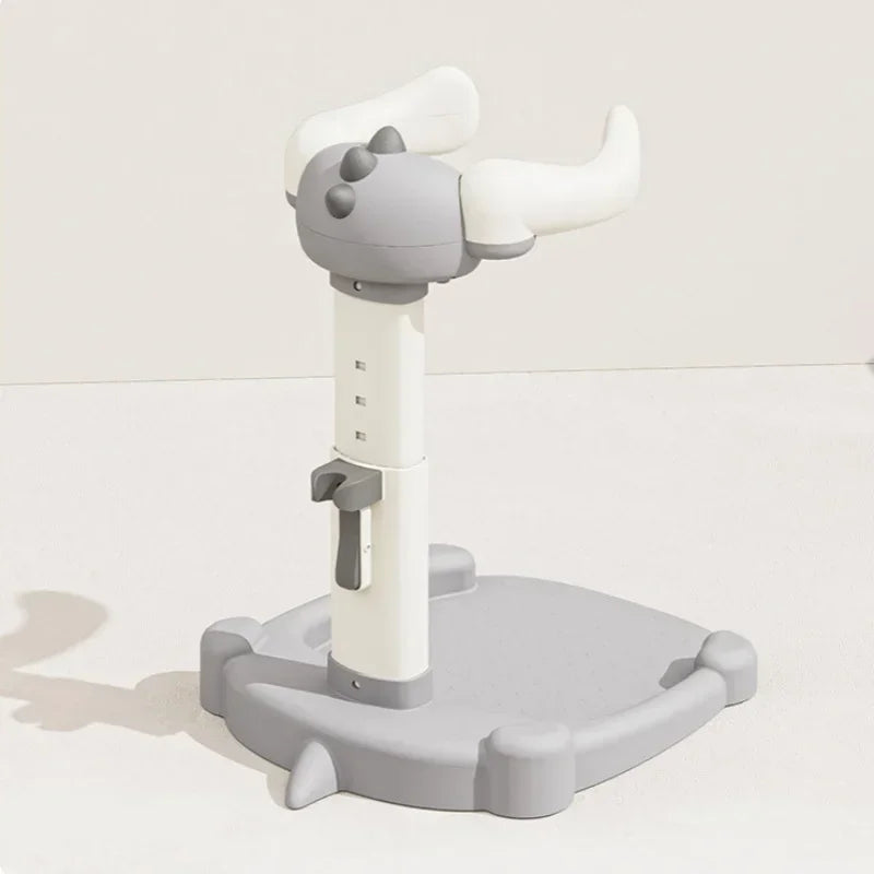 Adjustable Baby Standing Bath for 6-24 Months with Armrest & Wash Stand.