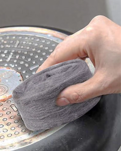 Fine Steel Wool Pads for Buffing, Cleaning & Rust Removal